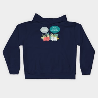 Just Be An Elephant Kids Hoodie